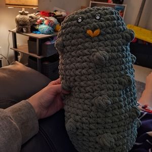 Big crochet pickle